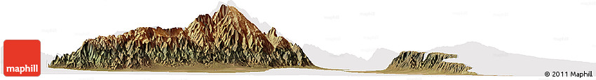 Satellite Horizon Map of Capayan, cropped outside