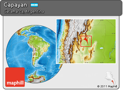 Physical Location Map of Capayan