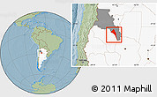 Savanna Style Location Map of Capayan, highlighted country, highlighted parent region, hill shading