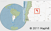 Savanna Style Location Map of Capayan, highlighted country, hill shading