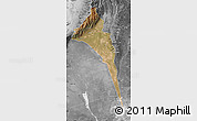 Satellite Map of Capayan, desaturated