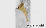 Satellite Map of Capayan, lighten, desaturated