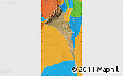 Satellite Map of Capayan, political outside