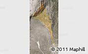 Satellite Map of Capayan, semi-desaturated
