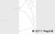 Blank Simple Map of Capayan, no labels