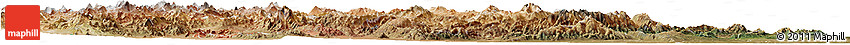 Satellite Horizon Map of Catamarca