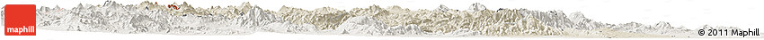 Shaded Relief Horizon Map of Catamarca, lighten Shaded Relief Horizon Map of Catamarca, lighten