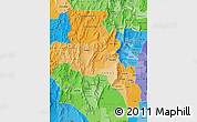 Political Shades Map of Catamarca