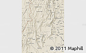 Shaded Relief Map of Catamarca