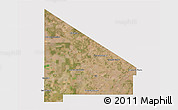 Satellite 3D Map of 12 de Octubre, cropped outside