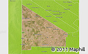 Satellite 3D Map of 12 de Octubre, physical outside