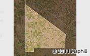 Satellite Map of 12 de Octubre, darken