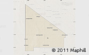 Shaded Relief Map of 12 de Octubre, lighten