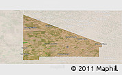 Satellite Panoramic Map of 12 de Octubre, lighten