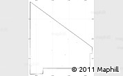 Blank Simple Map of 12 de Octubre, cropped outside, no labels