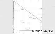 Blank Simple Map of 12 de Octubre, cropped outside
