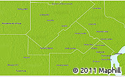 Physical 3D Map of Libertad