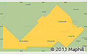 Savanna Style Simple Map of Libertad