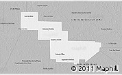 Gray 3D Map of Sargento Cabral