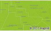 Physical 3D Map of Sargento Cabral