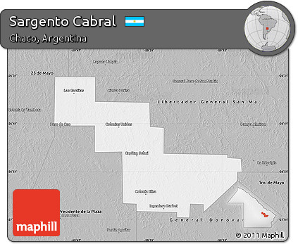 Gray Map of Sargento Cabral