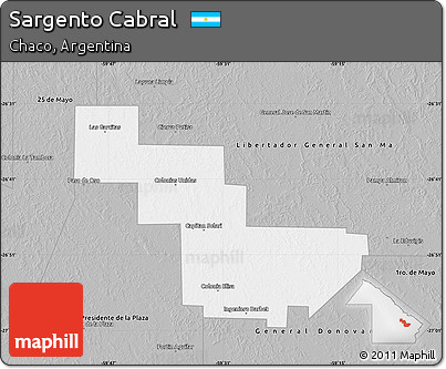 Gray Map of Sargento Cabral