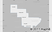 Gray Map of Sargento Cabral, single color outside