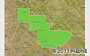Political Map of Sargento Cabral, satellite outside