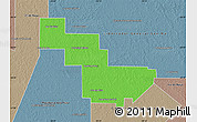 Political Map of Sargento Cabral, semi-desaturated