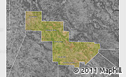 Satellite Map of Sargento Cabral, desaturated