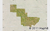 Satellite Map of Sargento Cabral, lighten