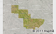 Satellite Map of Sargento Cabral, lighten, semi-desaturated