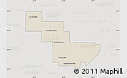 Shaded Relief Map of Sargento Cabral, lighten, semi-desaturated