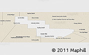Classic Style Panoramic Map of Sargento Cabral