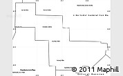 Blank Simple Map of Sargento Cabral