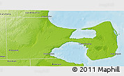 Physical 3D Map of Biedma