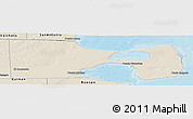 Shaded Relief Panoramic Map of Biedma