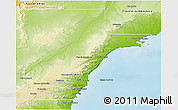 Physical 3D Map of Escalante