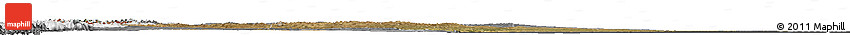 Satellite Horizon Map of Chubut, desaturated
