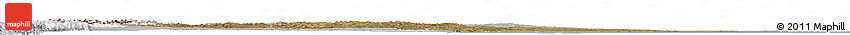 Satellite Horizon Map of Chubut, lighten, desaturated