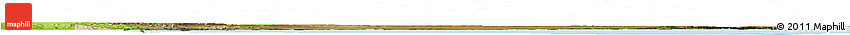 Satellite Horizon Map of Rawson, physical outside