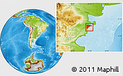 Physical Location Map of Rawson