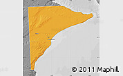 Political Map of Rawson, desaturated