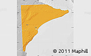 Political Map of Rawson, lighten, desaturated