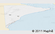 Classic Style Panoramic Map of Rawson, single color outside