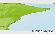 Physical Panoramic Map of Rawson
