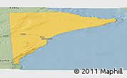 Savanna Style Panoramic Map of Rawson