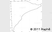 Blank Simple Map of Rawson, no labels