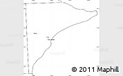 Blank Simple Map of Rawson