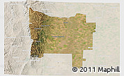 Satellite 3D Map of Colon, lighten